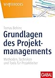Grundlagen des Projektmanagements: Methoden, Techniken und Tools für Projektleiter (Whitebooks)