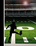 8.5” X 11” – 100 pages Notebook - Sport Silhouette Collection - Football: Personal note taking tool for football lovers (2021 Sport Silhouette Collection)