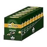 Jacobs löslicher Kaffee Krönung, 160 Instant Kaffee Sticks, 8er Pack, 8 x 20 Getränk