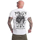 Yakuza Herren Mind T-Shirt, Weiß, L