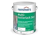 Remmers Multi-Lack 3in1 weiß (RAL 9016), 5 Liter, Wetterschutzfarbe, Metallschutzlack & Buntlack auf Wasserbasis für Holz, Metall & PVC