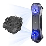 Creality CR-Scan 3D Scanner Raptor, Industrielle Blu-Ray, Anti-Shake Tracking für 5-2000mm Objekt/Körper/Gesicht Vollfarbscannen, Bis zu 0,02mm Genauigkeit 60fps Geschwindigkeit (MacOS/Windows)