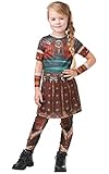 Rubie's How to Train your Dragon - Astrid Costume (128 cm), L, Mehrfarbig