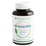 Astaxanthin - Haematococcus-Alge - mit Lutein, Beta-Carotin, Betacyanine und Bio-Vitamin E - Vegan - Antioxidant - Natürlich 4mg - Keine Konservierungsstoffe - 60 VegeCap