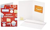 Amazon.de Geschenkkarte in Grußkarte - 50 EUR (Geburtstagskuchen)