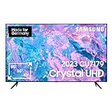 Samsung Crystal UHD CU7179 65 Zoll Fernseher (GU65CU7179UXZG, Deutsches Modell), PurColor, Crystal Prozessor 4K, Motion Xcelerator, Smart TV [2023], Schw