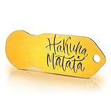 Einkaufswagenlöser ® Hakuna Matata/Entriegler für Einkaufswagen – inkl. 1 Jahr Schlüsselfundservice/Einkaufswagenchip abziehbar/Einkaufschip zum rausziehen/Schlüsselanhänger Metall / 1 Stück