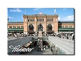 Foto-Magnet Hannover Hauptbahnhof, ca. 8 x 5,4