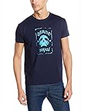 Coole Fun T-Shirts Grand Royal T-Shirt Skull Royale, dunkelblau/hellblau, Grösse: XXXL