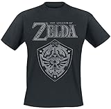 The Legend of Zelda Schild Männer T-Shirt schwarz S