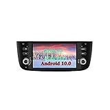 XISEDO Android 10.0 Autoradio 1 Din In-Dash 6.2 Zoll Car Radio 8-Core RAM 4G ROM 32G Autonavigation Car Radio für FIAT Linea/FIAT Grande Punto (Autoradio)