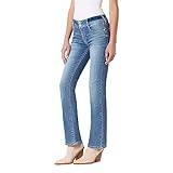 WallFlower Damen Luscious Curvy Bootcut Mid-Rise Bling Insta Stretch Juniors Jeans (Standard und Plus), Ryan, 46 M