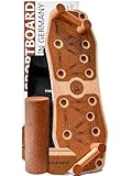 OTHERSPORTS Sportboard Kork - Ganzkörper Balance Trainingsgerät für zuhause für Gleichgewicht und Muskelaufbau (Mit Rucksack und Halbrolle)