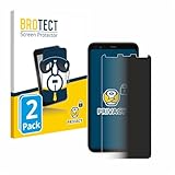 BROTECT (2 Stück Anti-Spy Blickschutzfolie für Google Pixel 4 Privacy Screen Protector [Displayschutz-Folie, Sichtschutz, Blaulichtfilter]