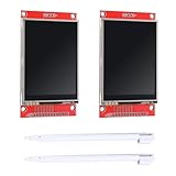 ARCELI 2Pcs 2,8 Zoll LCD TFT Touch Display, 320x240 Auflösung, ILI9341 Treiber, SPI Schnittstelle Kompatibel mit Arduino und Raspberry