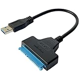 Xingdianfu USB 3.0 zu SATA Adapter Kabel, SATA zu USB 3.0 externer Konverter für 2.5 Zoll HDD SSD Festp