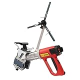 Kantenanleimmaschine, 2000W 50-610 ℃ Einstellbarer Temperatur Holzbearbeitung Tragbare Kleine Mobile Kantenanleimmaschine, für Papier, Holzfurnier, Kunststoff, 19.68 * 6.49 * 13.18 Z