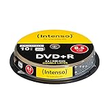 Intenso 4381142 DVD+R 8,5GB Double Layer Printable 8x Speed 10er Spindel,