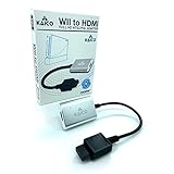 Kaico Wii HDMI Adapter für Nintendo Wii - Unterstützt die Komponentenausgabe - Wii Adapter HDMI einfache Plug & Play Lösung für Nintendo Wii Konsolen - Wii HDMI Unterstützt NTSC und PAL