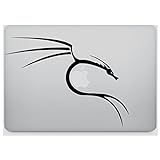SHIRT-TO-GO Kali MacBook Pro 13 Zoll Aufkleber Kali Linux BackTrack Drache Linux Aufkleber Mac Book Pro 13