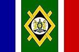 U24 Aufkleber Johannesburg Flagge Fahne 12 x 8 cm Autoaufkleber Stick