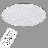 TELEFUNKEN - Smarte Led Einbaustrahler Ultra Flach, Led Spot Wifi, Appsteuerung, Sprachsteuerung, Bunte Lichtfarben Und Weißtöne, Fernbedienung, 110X30 Cm Einbaumaß, 6 W, 600 Lm, Weiß