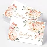 Lannso Dankeskarten für kleine Unternehmen, 120 Stück Dankeskarten für den Einzelhandel (QS237)