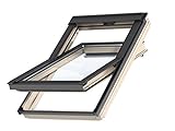 Original Velux Holz Dachfenster - „Thermo-Technology' (55 x 78) mit Eindeck