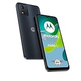 Motorola moto e13 Smartphone (6,52'-HD+-Display, 13-MP-Kamera, 2/64 GB, 5000 mAh, Android 13), Cosmic Black, inkl. Handyhalterung [Exklusiv bei Amazon]