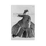 Miogyu Edgar Degas Artwork – Frau auf einem Sofa, Poster, Gemälde auf Leinwand, Wandkunst, Rollbild, Druck, Wohnzimmer, Wände, Dekoration, Häuser, 30 x 45