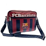 *Exclusiv* FC Barcelona Schultertasche Tasche Umhängetasche 35x11x25cm LEDER LOO