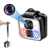 CYI Bodycam Wasserdicht, Mini überwachungskamera HD 1080P,Tragbare körperkamera Mini Action cam für Aktivitäten Innen/Aussen/