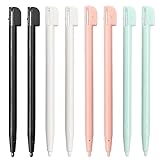 ZKGYUS 8 Stück Eingabestift Stift für Nintendo NDS DS Lite DSL NDSL Pen Tip Spielkonsole Stylus Kunststoff Spielkonsole Zubehör（4 Farben）