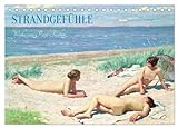 Strandgefühle (Tischkalender 2024 DIN A5 quer), CALVENDO Monatsk