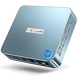 Mini PC PELADN WI-6, Intel Alder Lake-N100 12. Generation (bis zu 3,4 GHz), 16 GB DDR4 RAM, 512 GB PCIe M.2 SSD, 4K Dual Display, USB3.2/WiFi 4/BT5.2/Win 11