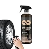 PAREKS Autoreifenreiniger - Auto-Reinigungsspray für Felgen,Rad- und Bremsstaubentfernung, sichere und vielseitige Formel mit extra glänzendem Glanz für Alu-Chrom-Aluminiumfelg