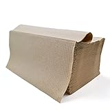 Defacto Papierhandtücher Handtuchpapier, 5000 Stück Zick-Zack 25x23 cm Falthandtücher, Handtücher für Spender 1-Lagig, GRAU