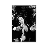 SinBii Lana Del Rey Poster, Leinwand, Poster, Wandkunst, Dekor, Bild, Gemälde für Wohnzimmer, Schlafzimmer, Dekoration, ungerahmt, 60 x 90