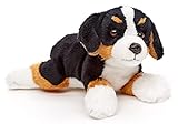 Uni-Toys - Berner Sennenhund Plushie (ohne Leine) - 21 cm (Länge) - Plüsch-Hund, Haustier - Plüschtier,