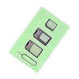 Sim Karten Adapter Set ( Nano sim Micro sim Standard sim Eject Pin Lagerung ?rmel ) Speziell f¨¹r iPhone 7 6 5 4 Benutzer,mittlerweile n¨¹tzlich f¨¹r Samsung Nokia HTC HUAWEI MI LG MOTO AMAZON (Black)