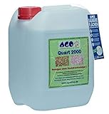 AGO® Quart 2000 Grünbelag Entferner Chlor- und Säurefrei I 10L Flechten und Algen Entferner Konzentrat für 2000qm F