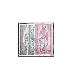 Goldhahn Briefmarken Berlin Nr. 132-134 gestempelt 'Bistum 1955' - Briefmarken für S