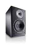 Magnat Monitor Supreme 202 I 1 Paar Regallautsprecher mit hoher Klangqualität I Passiv-Lautsprecherbox, Regallbox mit anspruchsvollem HiFi-Sound, Schw