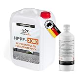 Home Profis® HPPF-3000 2K Epoxidharz Porenfüller für Steinteppich Innen & Außen (1,5kg) – Transparente Versiegelung, Porenverschluss zur Teilverfüllung und Vollverfüllung
