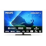 Philips Ambilight TV | 48OLED808/12 | 121 cm (48 Zoll) 4K UHD OLED Fernseher | 120 Hz | HDR | Dolby Vision | Google TV | VRR | WiFi | Bluetooth | DTS:X | Sprachsteuerung