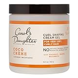 Carol's Daughter, Coco Creme, Curl Shaping Cream Gel, mit Kokosnuss, Mango und Murmuru, für sehr trockenes, lockiges bis krauses Haar, 16,0 oz / 452 g