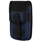 IronSeals Taktische MOLLE-Tasche, kompakte EDC Gürteltasche, Handy-Holster mit Kartenfächern für 11,9 - 17,5 cm (4,7 - 6,9 Zoll) Handy