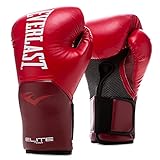 Everlast Unisex – Erwachsene Boxhandschuhe Pro Style Elite Glove Handschuhe Flammen Rot 14