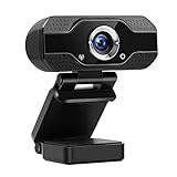 ZHUTA Webcam 1080p Full HD Webkamera mit Mikrofon USB -Stecker Web Cam,Mini -Kamera,Plug & Play für Zoom/Teams, Konferenzen und V