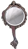 Handspiegel Jugendstil Meerjungfrau Spiegel Taschenspiegel 30cm Vintage rund wu76964a4 Palazzo Exk